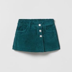 Zara Corduroy Skort